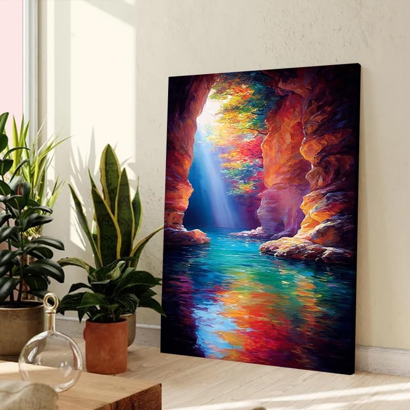Serene Landscape Canvas Wall Art - Image 4
