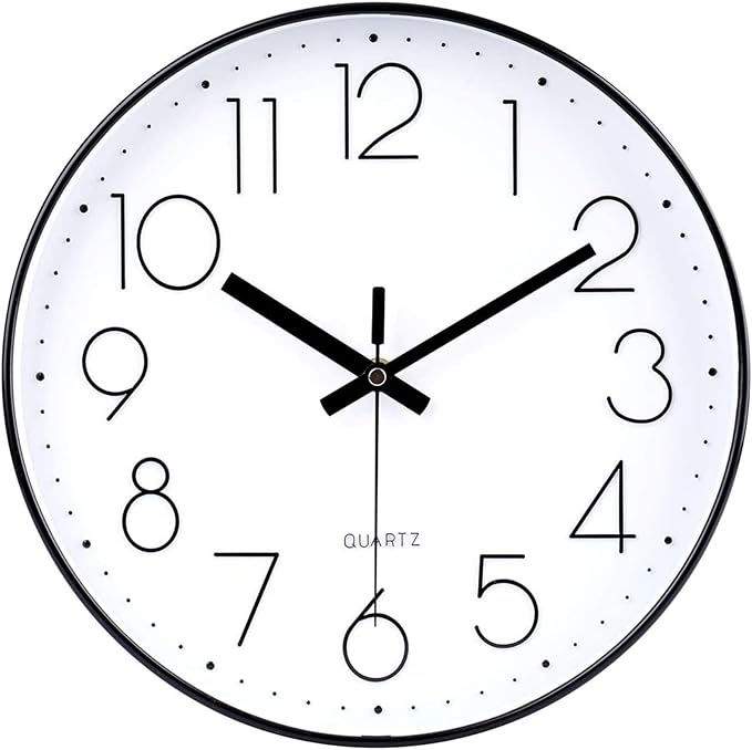 jomparis 16 Inch Large Wall Clock Modern Elegant Style by JOMPARIS
