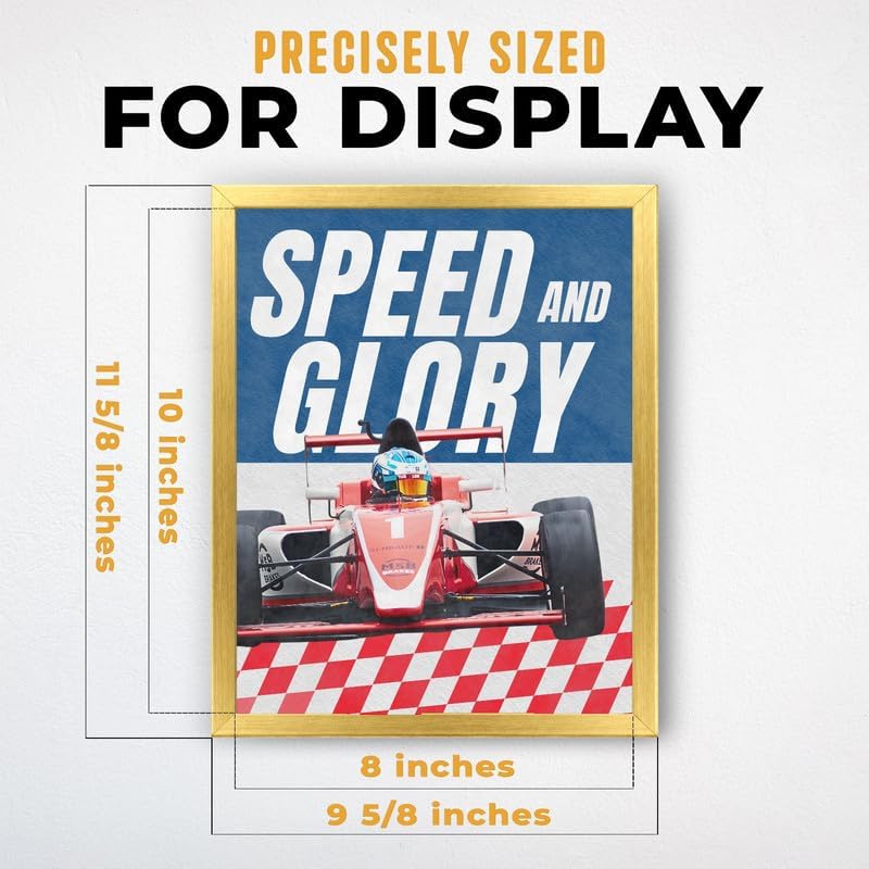 InkFlow Posters Racing Car Canvas Poster - Image 3