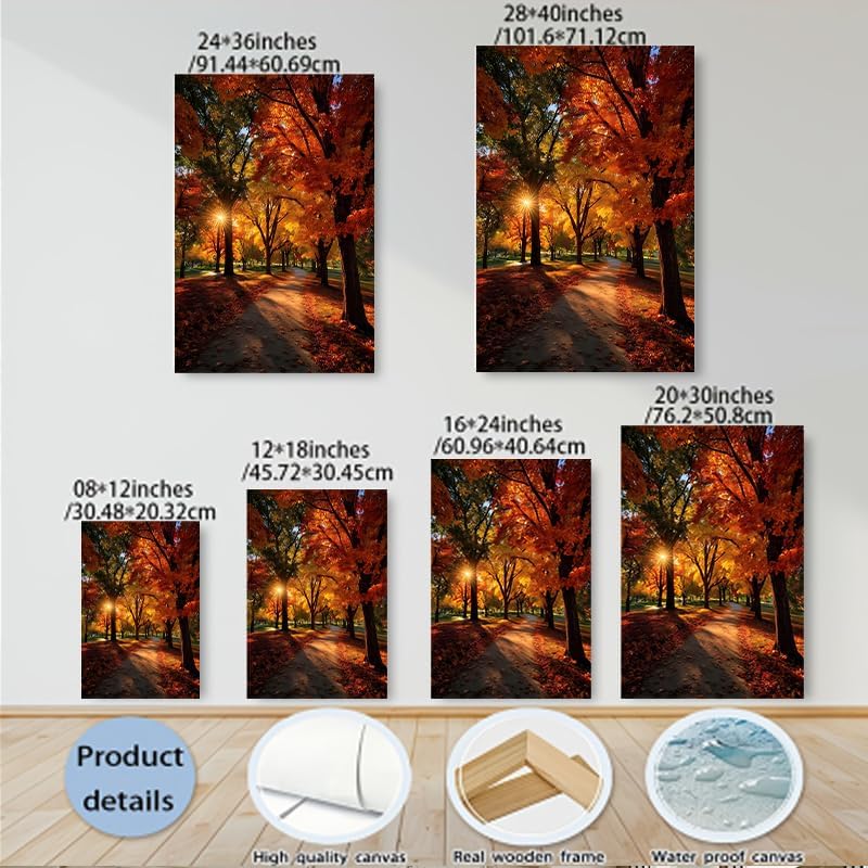 Serene Landscape Canvas Wall Art - Image 5