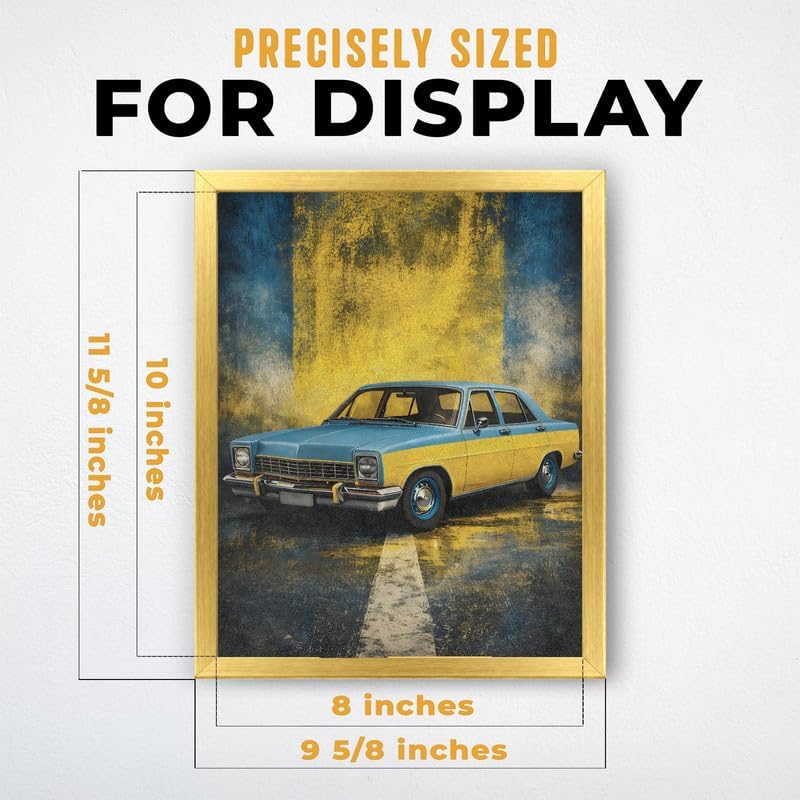 InkFlow Posters Vintage Car Canvas Poster - Image 3