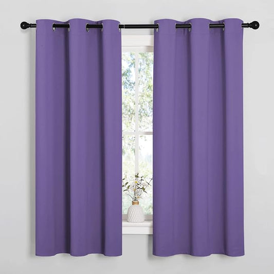 NICETOWN Bedroom Curtain Panels Blackout Draperies, Thermal Insulated Solid by NICETOWN