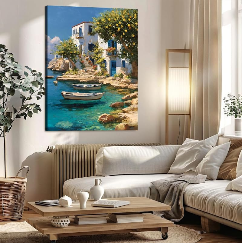 Serene Landscape Canvas Wall Art - Image 2