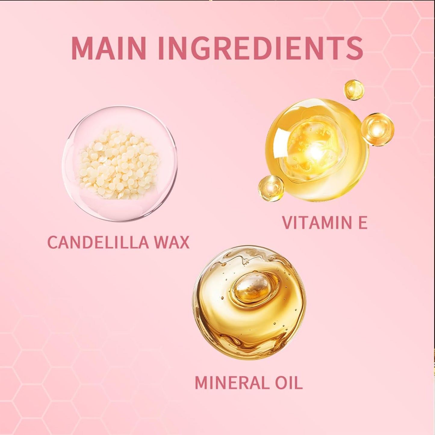 Black Honey Lip Balm, Lip Tinted, Moisturizing Lip Care for Soft Smooth Lips, Long Lasting Hydration, Natural Ingredients Nourishing Formula for Dry Lips (1PCS Pink Honey, Large)