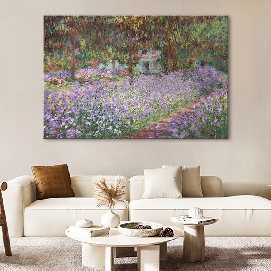 Irises in Monet's Garden, 1900 by Claude Monet - Image 2