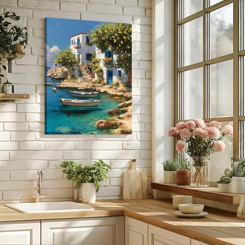Serene Landscape Canvas Wall Art - Image 6