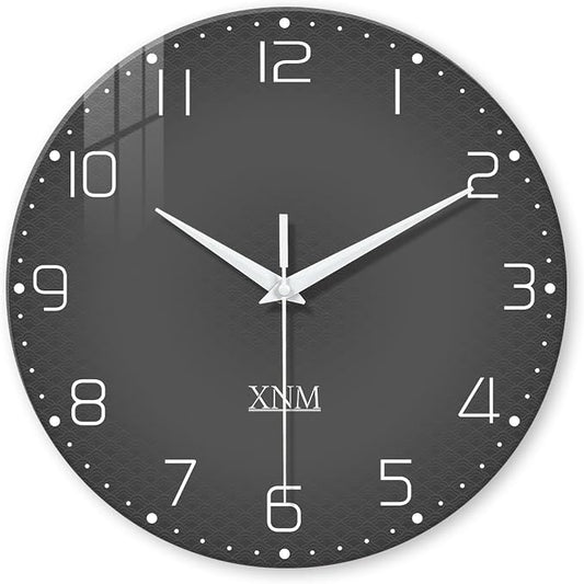 XNM Round Large Wall Clock for Living Room 24 Inch Wall Clocks Battery Operated by XNMwallclock