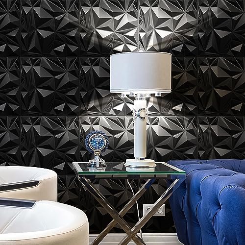 STICKGOO 3D Wall Panels, 12 Pack, 19.7''x19.7'' - Image 6