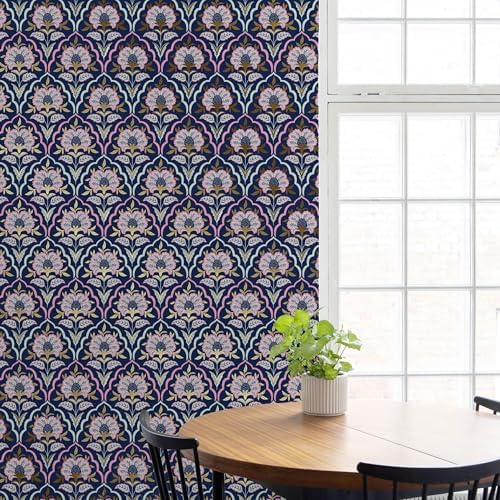 Main Street Peel and Stick Wallpaper Sheets, Modern Art Deco - Image 4