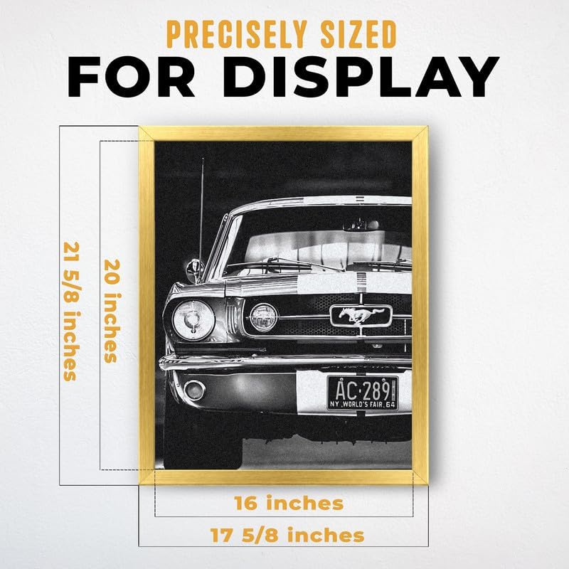 InkFlow Posters Vintage Car Photography Canvas Poster - Image 3