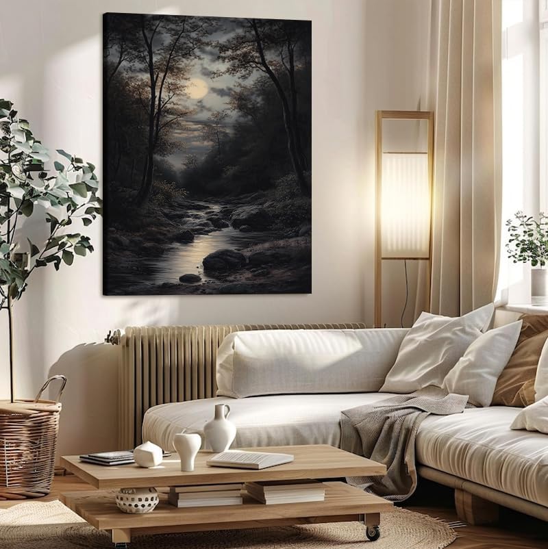 Serene Landscape Canvas Wall Art - Image 2