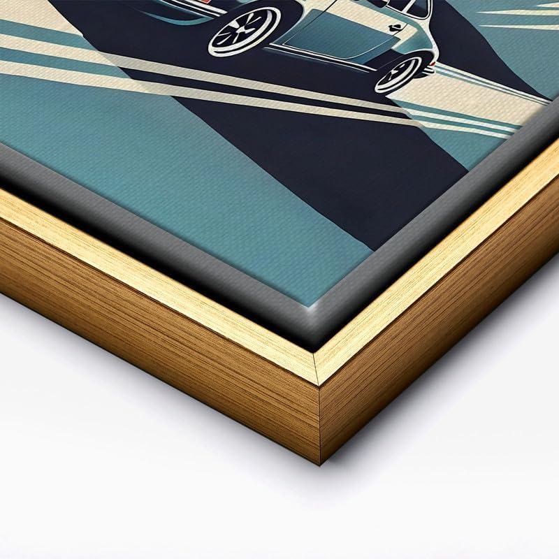 InkFlow Posters Vintage Sports Car Canvas Poster - Image 2