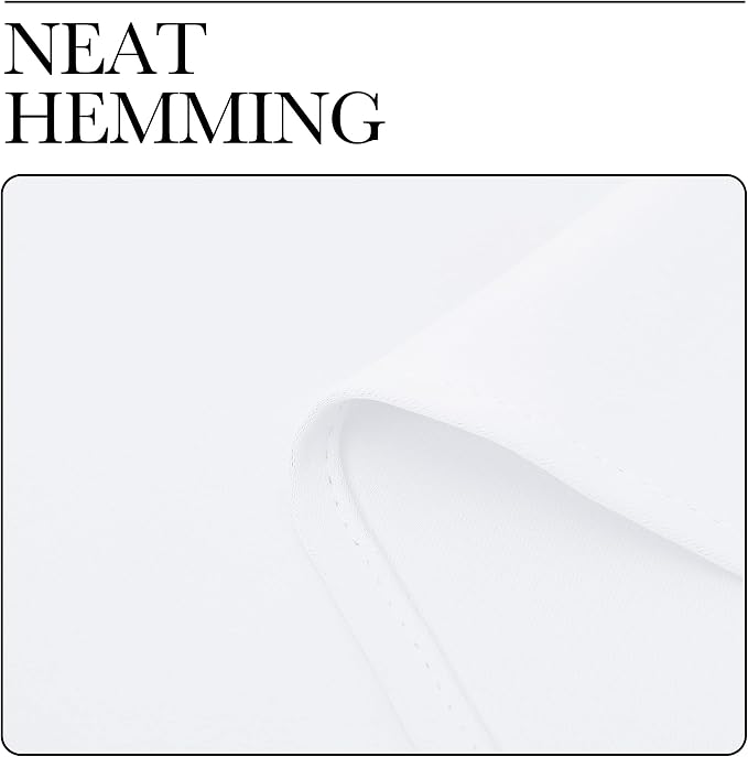 NICETOWN White Bedroom Curtain Panels - Image 8