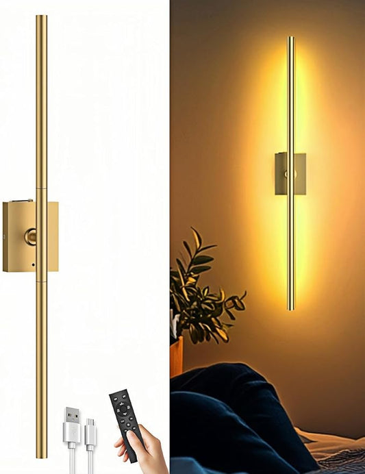 iThird 1 Pack Battery Operated Wall Sconce, Wireless Battery Wall Sconce by iThirdHomeOutdoorLighting