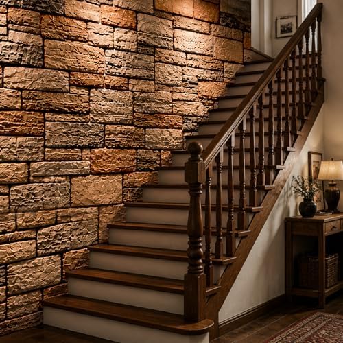 3D Wall Panels Peel and Stick, 3D Brick Wallpaper Peel and Stick, Faux Stone - Image 6