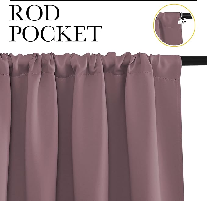 NICETOWN Room Darkening Curtains - Image 3
