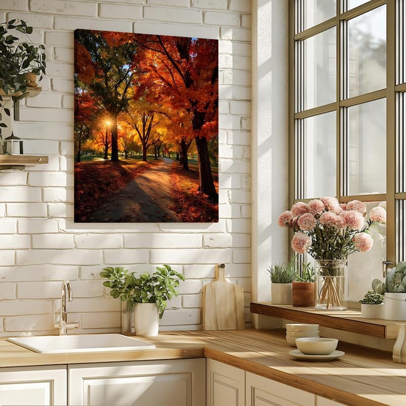 Serene Landscape Canvas Wall Art - Image 6