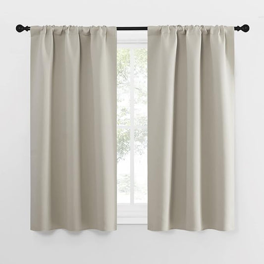 NICETOWN Blackout Curtains for Living Curtains, Room Darkening Window Curtain by NICETOWN