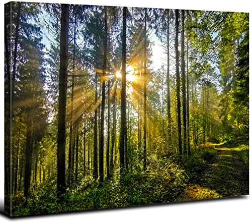 Large Forest Landscape Wall Art by AREBOLOLLC