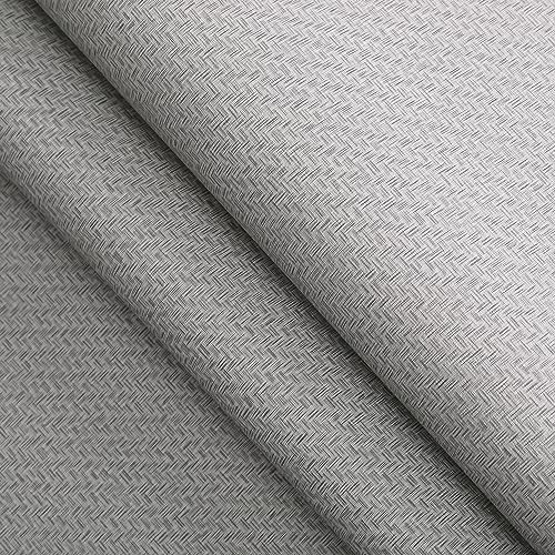 Haimin Fabric Wallpaper Textured Contact Paper Grasscloth Wallpaper - Image 6