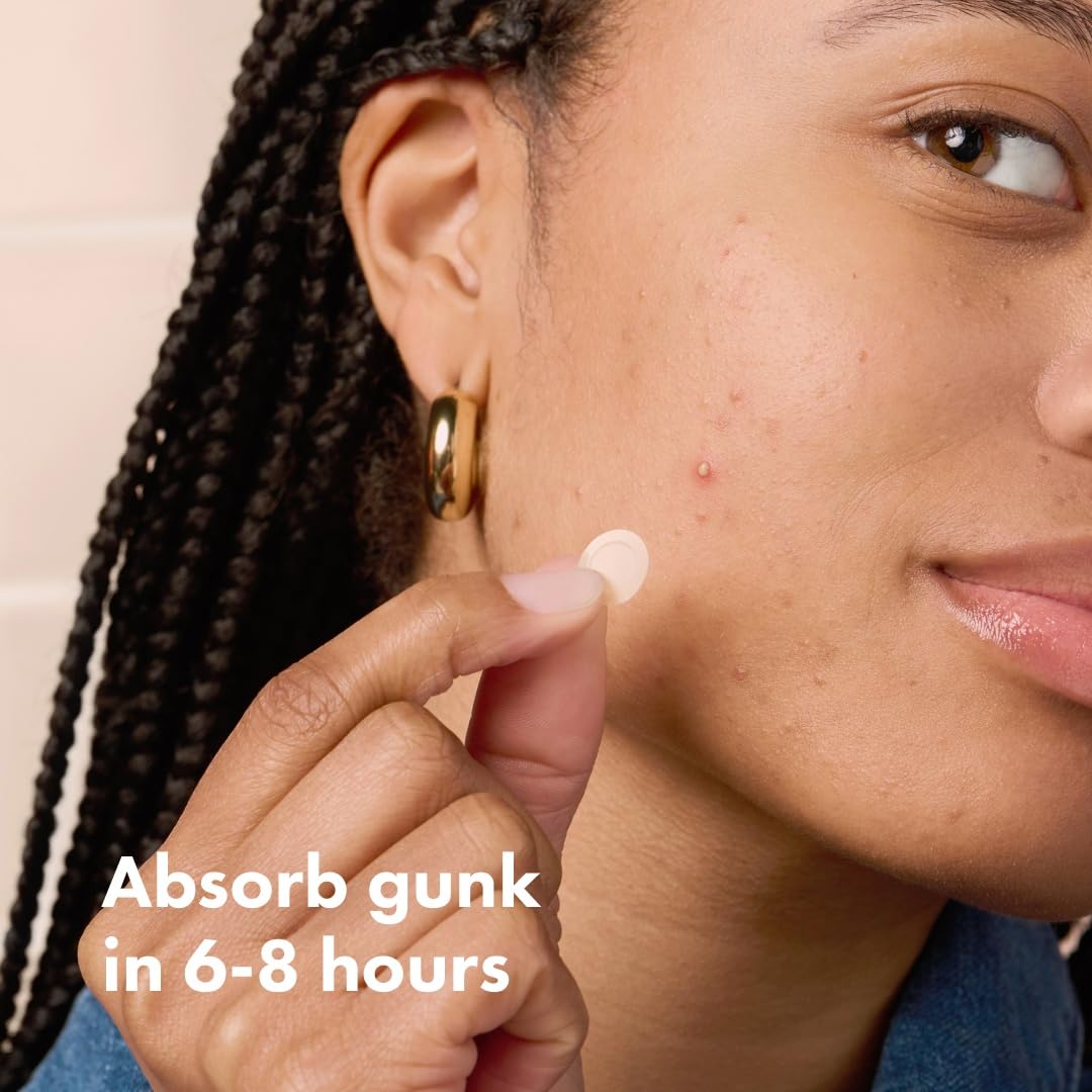 Mighty Patch™ Day and Night Patches – The Hydrocolloid Patch Duo Pack. Derm-Tested. Medical-Grade Hydrocolloid. Absorbs Pimple Gunk in 6-8 Hours. 36ct (18x Original, 18x Invisible+)