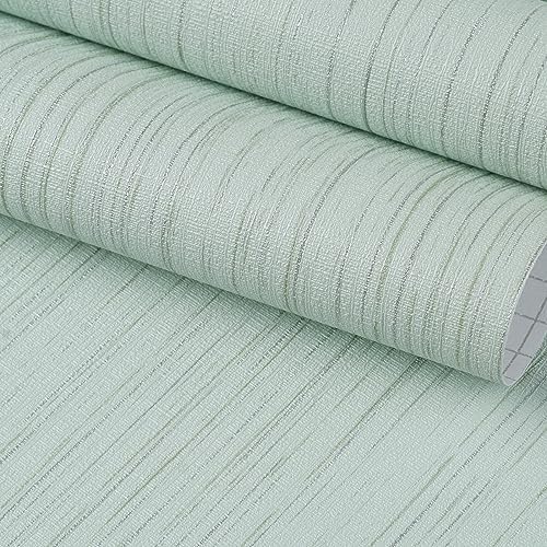 FunStick 15.8"x240" Mint Green Peel and Stick Wallpaper by FunStick