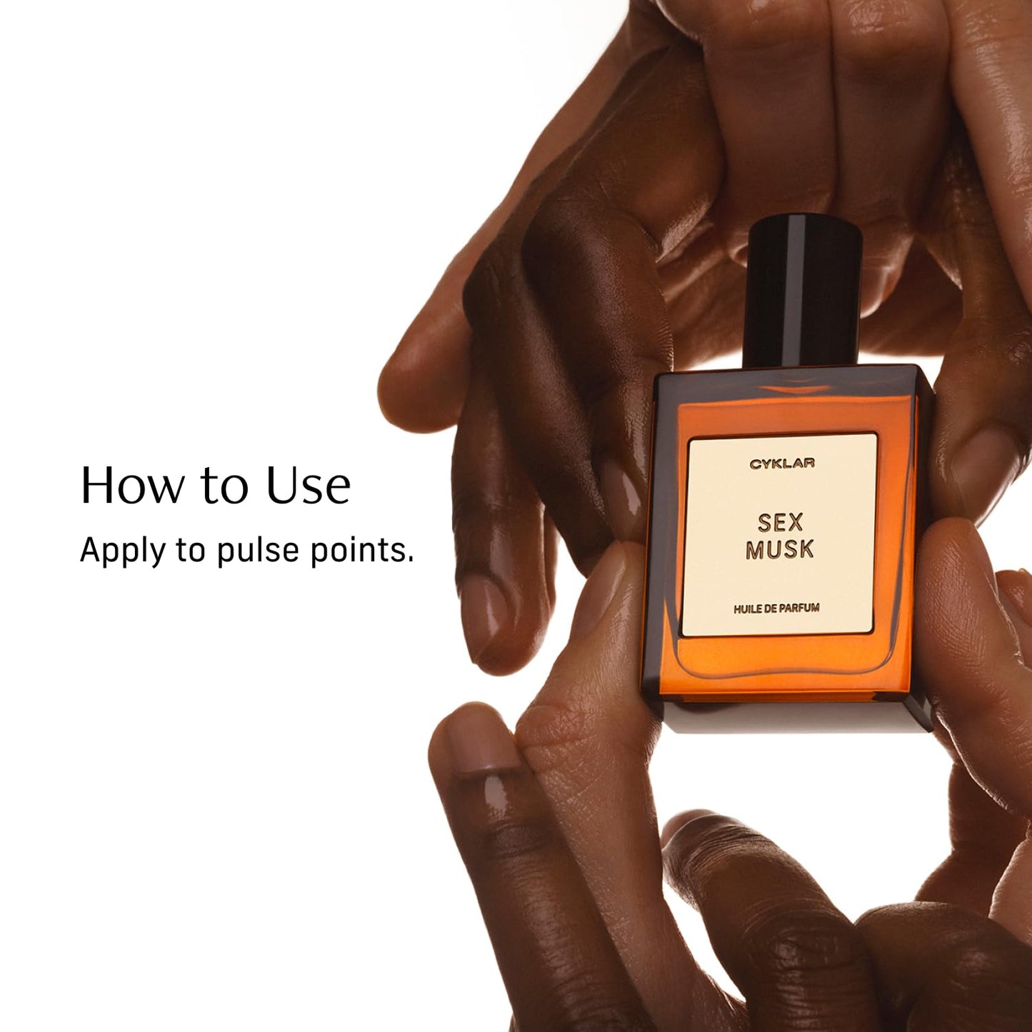 Perfume Oil Roll-On. Travel-Friendly Sex Musk Fragrance with Rose, Tonka Bean, and Musk Notes. Long-Lasting Essential Oil Parfum for Women and Men. 0.5 Fl Oz Scented Rollerball Bottle