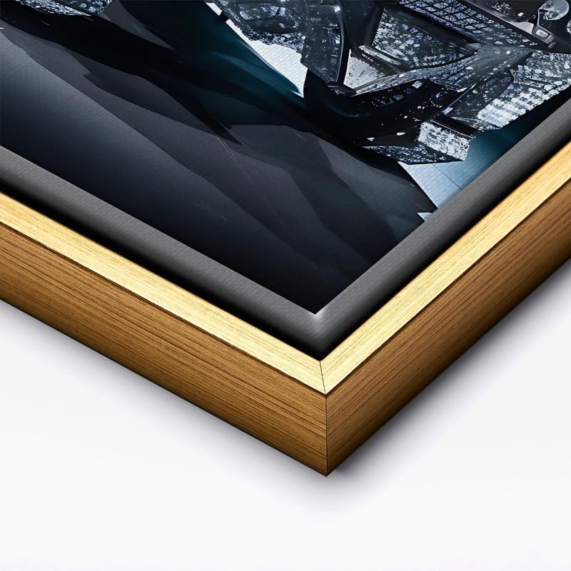 InkFlow Posters Diamond Car Canvas Poster - Image 2