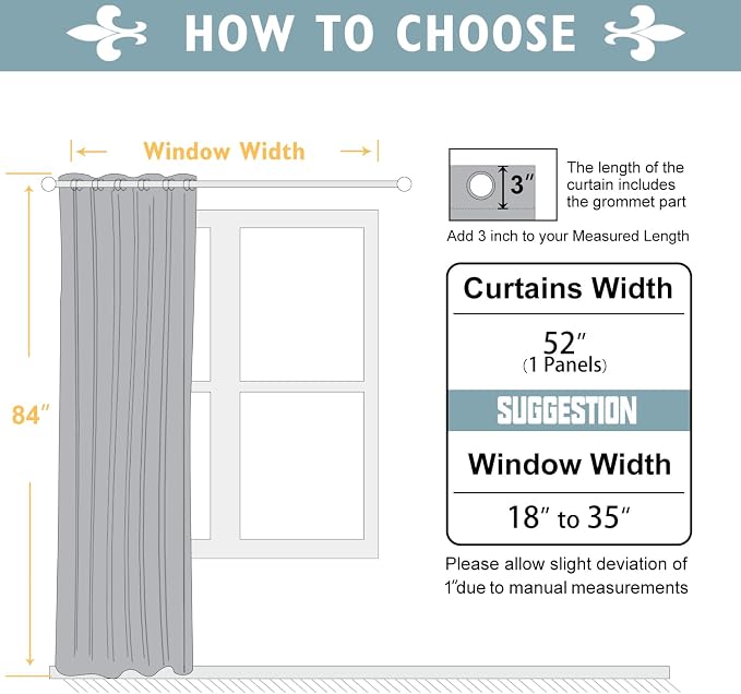 ChrisDowa Blackout Curtains 84 inches Long - Image 6