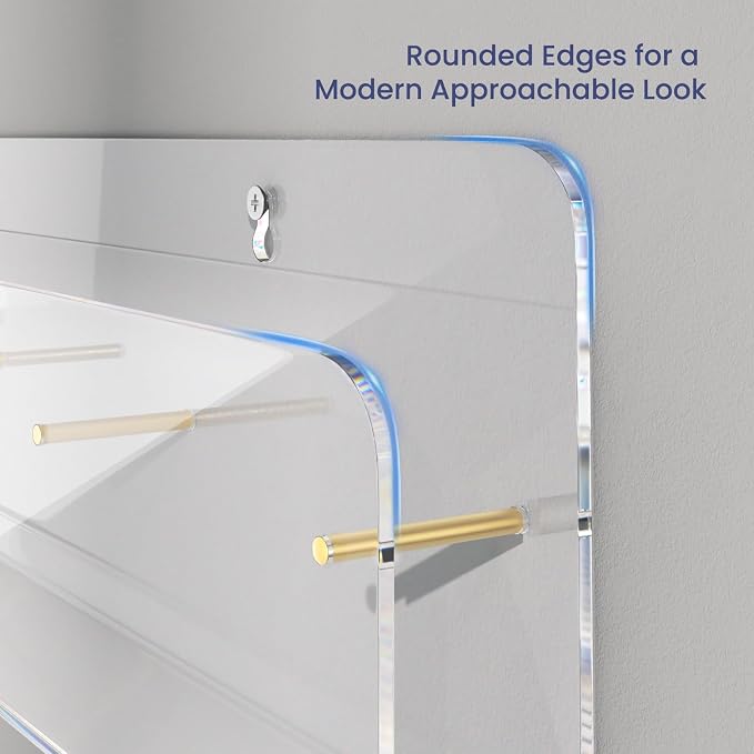 HIIMIEI Brochure Holder Wall Mount, Pamphlet Display Stand - Image 5