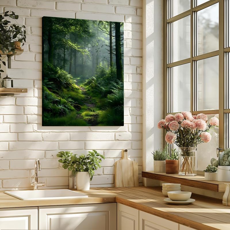 Serene Landscape Canvas Wall Art - Image 6