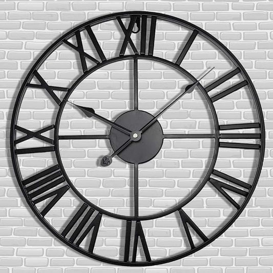 Antique Tower 30 inch Large Roman Numeral Wall Clock, Indoor Outdoor Patio by Letmaliy