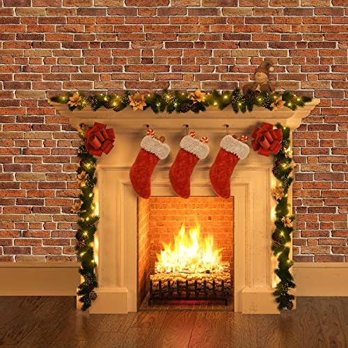Chuangdi 2Pcs 4.5 x 9ft Brick Stone Backdrop Wallpaper Tablecloth - Image 4