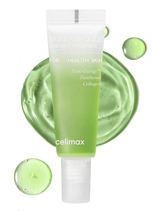 celimax Noni Energy Ampoule 10ml, Travel Size | with Noni Extract, Hydrating, Moisturizing & Soothing Serum for Wrinkles & Fine Lines, Mild Ampoule For Face