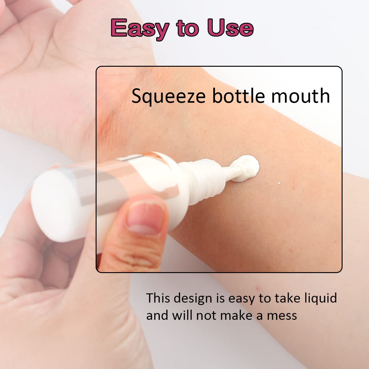 Depvision Liquid Latex 3 Colors Set White Fresh Clear Color For Special Effects Wound Waterproof Professional Makeup Artist Skin Illustrator SFX Monster Zombie (60ml * 3 color)