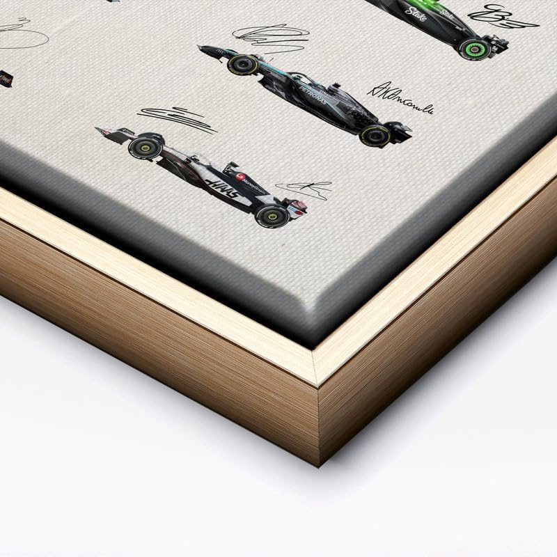 InkFlow Posters Race Car Collection Canvas Poster - Image 2