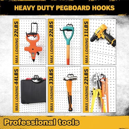ELEAD 28-Piece Pegboard Hooks - Image 6
