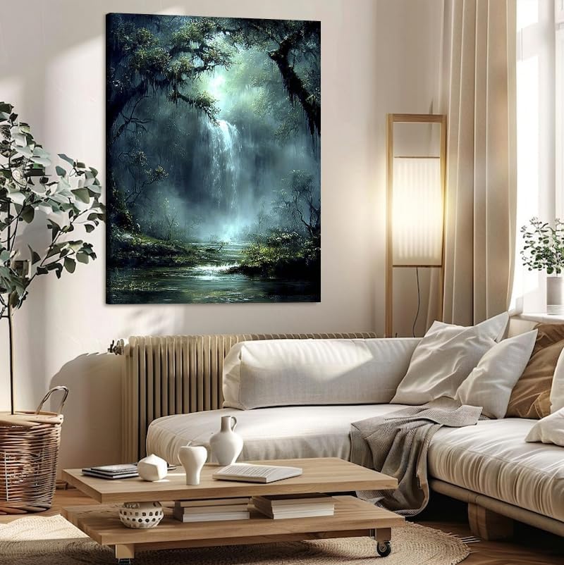 Serene Landscape Canvas Wall Art - Image 2