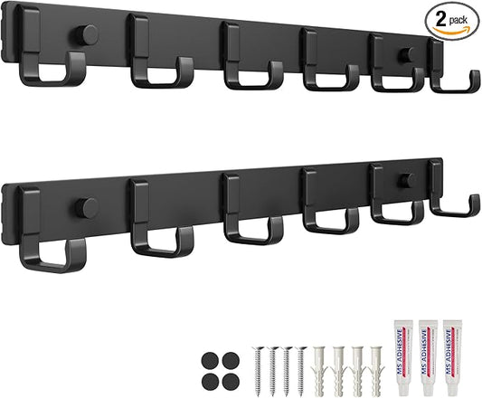 16-Inch Wall Mount Coat Rack by Geobella