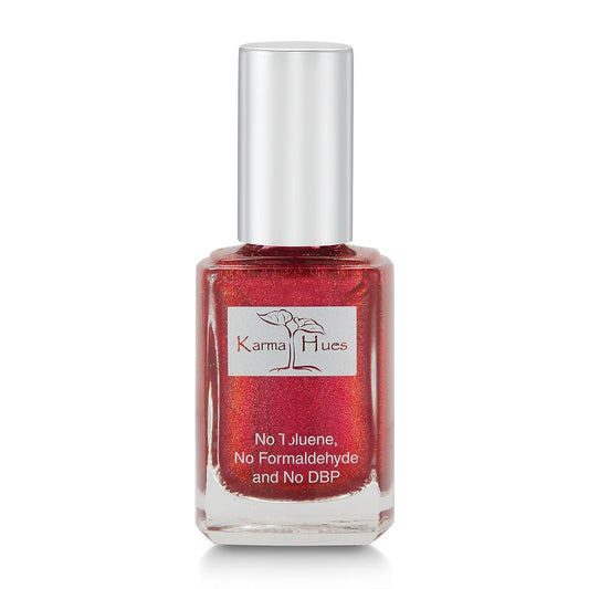Karma Organic Natural Nail Polish-Non-Toxic Nail Art, Vegan and Cruelty-Free Nail Paint (West Palm)