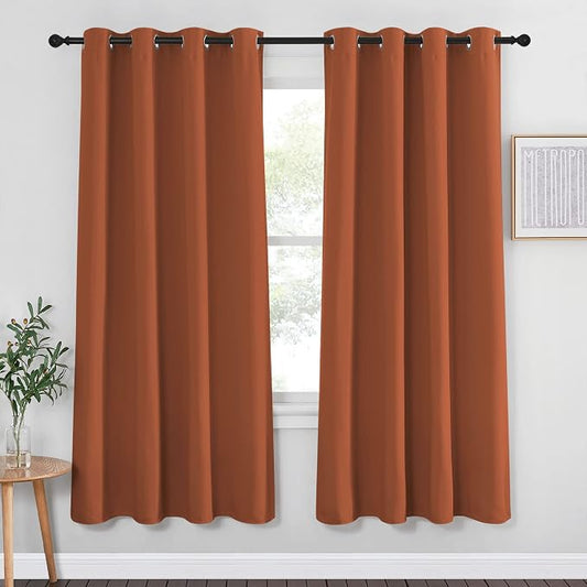 NICETOWN Blackout Bedroom Curtain 72 inches Long by NICETOWN