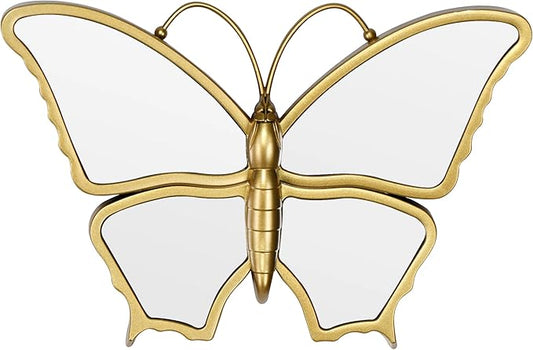 Decorative Butterfly Wall Mirror by Wartter