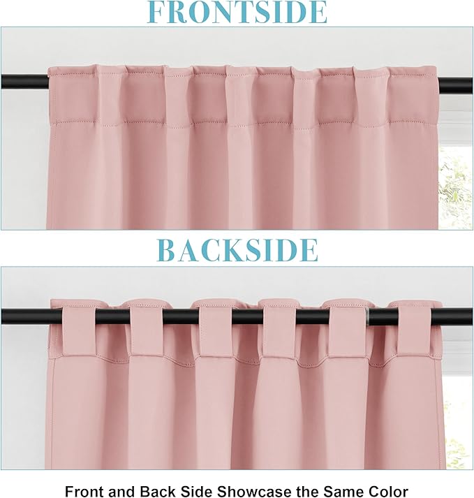 RYB HOME Bathroom Curtains Blackout - Image 6