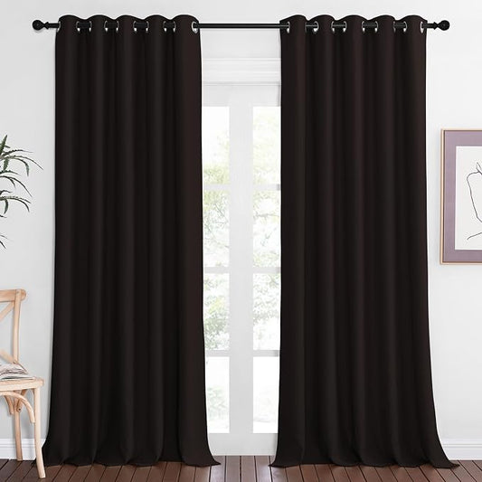 NICETOWN Patio Blackout Curtain Panels by NICETOWN