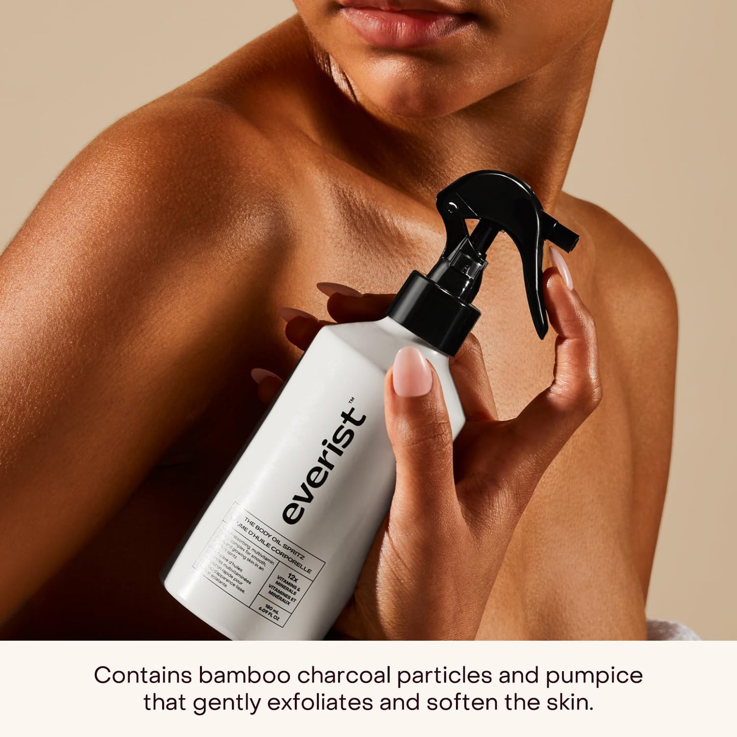 The Hydrating Body Ritual Set, 3.4 fl. oz Body Wash Concentrate & 6.09 fl. oz Post Shower Body Spritz in Jute Travel Bag, Cleansing & Hydrating For All Skin Types