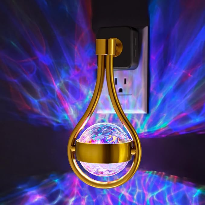 Briignite RGB Night Lights Plug into Wall, Color Changing Nightlight by WelcometoBriigniteenjoyyourtimehere