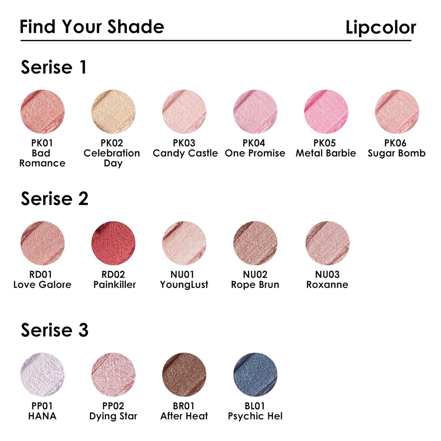FOCALLURE Metallic Liquid Lipstick,Non Stick Cup Lip Gloss,High Impact Lip Color with Transfer-proof Wear,Long Lasting & Waterproof Lipstick Makeup for Women,Love Galore
