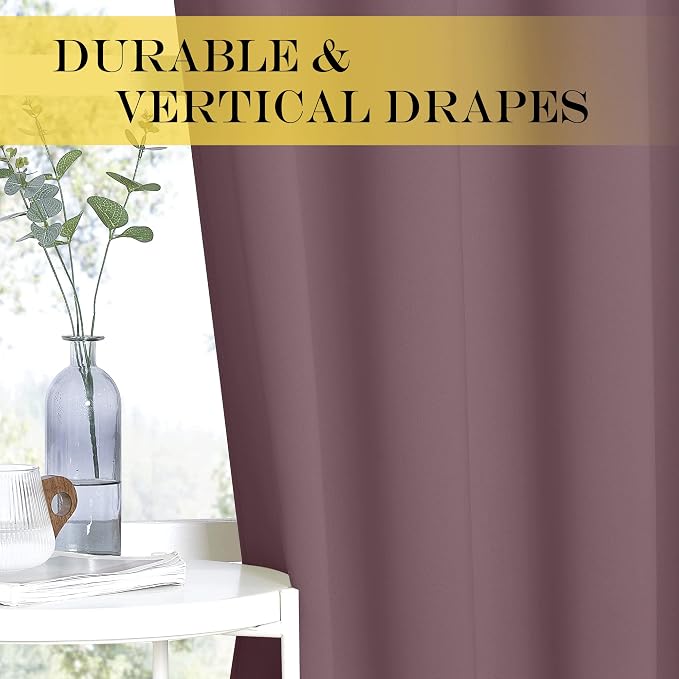 NICETOWN Blackout Curtains 84 Inch Length, Thermal Insulated Curtains - Image 5