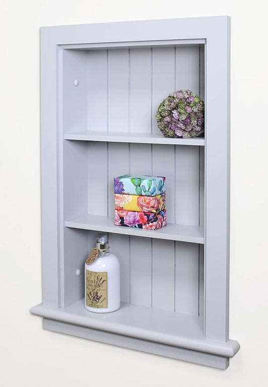 14x24 Aiden Recessed Wall Niche Medicine Cabinet Replacement, in The Wall by FoxHollowFurnishings