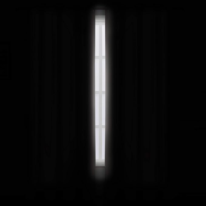 LEMOMO Light Beige Thermal Blackout Curtains/42 x 95 Inch/Set of 2 Panels Room - Image 3